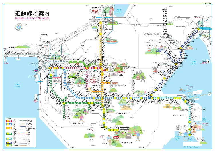 大阪路線図まとめ - LIVE JAPAN (日本の旅行・観光・体験ガイド)