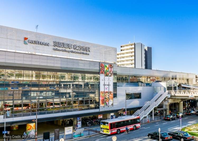 連結京都與大阪的路線「京阪電氣鐵道」（京阪本線、大津線）