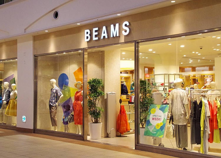 以販賣各種類型商品為自豪的「BEAMS OUTLET」