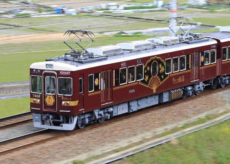 2. Kyo-train Garaku: A Japanese sightseeing train that'll fill you with the spirit of Kyoto