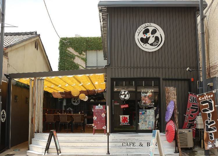 3. CAFE & BAR IRO: Nara's Great Buddha sitting on a field of grass!