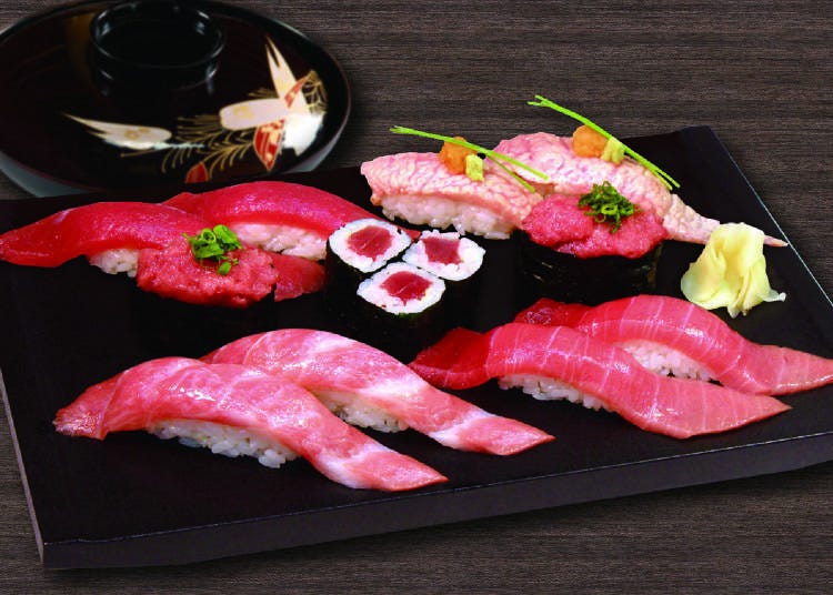 綜合鮪魚壽司