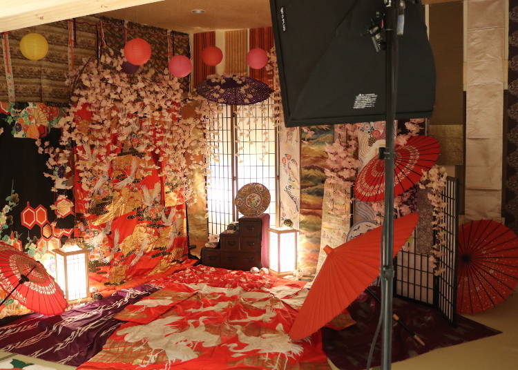 Oiran photo shoot