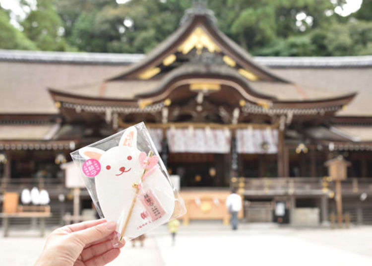 在日本最古老的奈良「大神神社」能量充電！用可愛的小兔子結緣祈願
