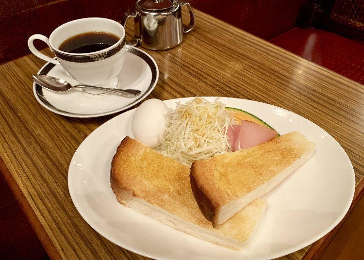 Toast Morning, 550 yen