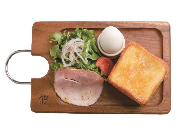 Toast Morning Set with Ham