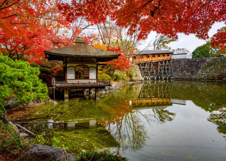 ８．秋の季節が最も美しい、その名も「紅葉渓庭園」【和歌山】