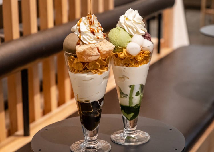 Beautiful Japanese parfaits!