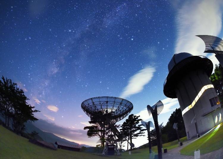 在紀美野町「可以享受用肉眼就看得到的天河星空」
