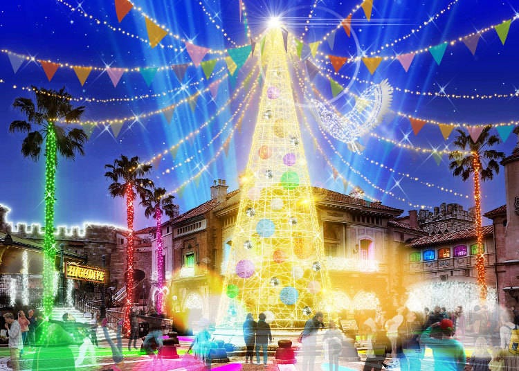 3. 能夠感受道地聖誕節的地方「Festa Luce」【和歌山瑪麗娜城】
