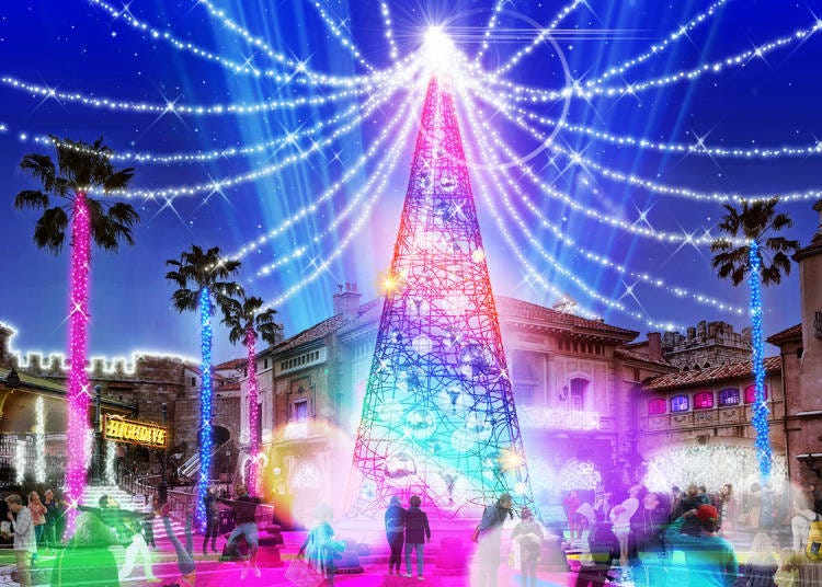 6．能夠感受道地聖誕節的地方「Festa Luce」【和歌山瑪麗娜城】
