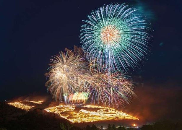 【2024年】奈良の伝統行事「若草山焼き」ガイド！赤い山や打ち上げ花火が圧巻