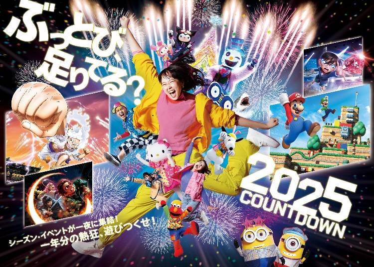 1. Universal Studios Japan: One Night Only with Popular Attractions and 4,000 Fireworks