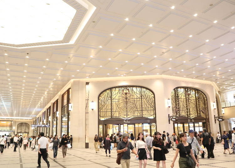 The prestigious Hankyu Umeda Main Store