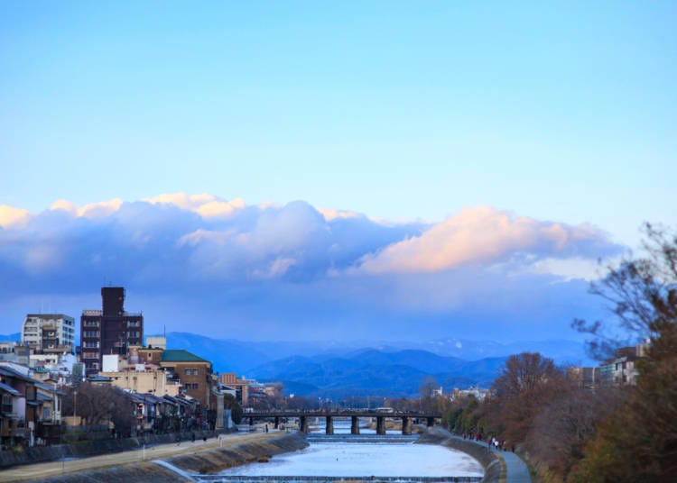 What's the weather like in Kyoto in winter?