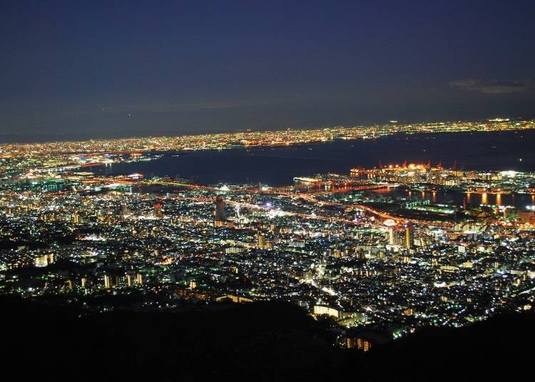 まやビューライン・掬星台夜景