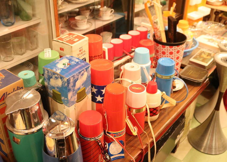 Colorful made-in-Japan water flasks