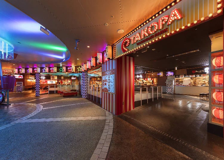 Surga Takoyaki Osaka, Dekat Universal Studios Japan