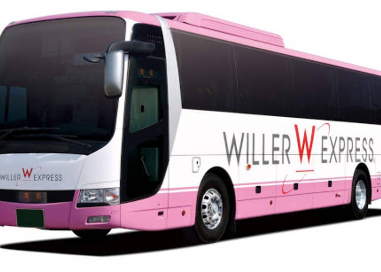 3. 提供舒適坐墊的「WILLER EXPRESS」（WILLER）