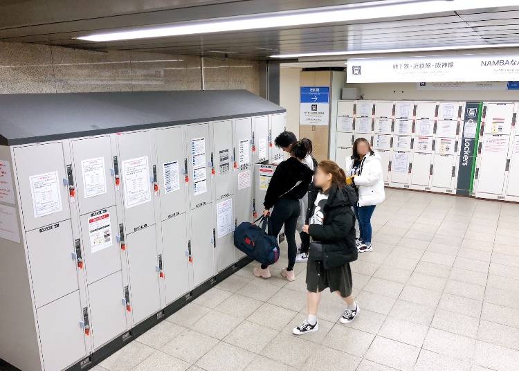 ■南海「なんば駅」から地下街への通路