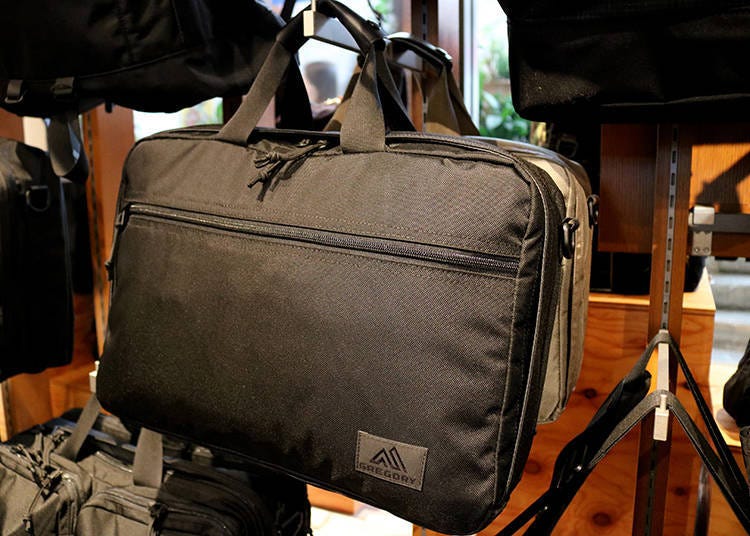 The simply designed business bag is popular too