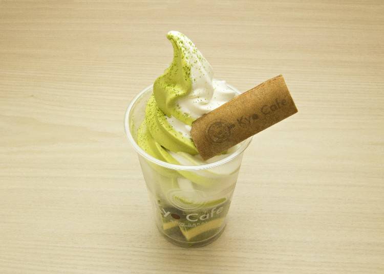 1. With Soft-serve ice cream