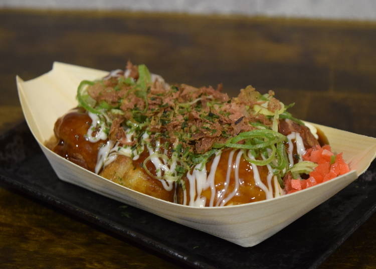 Nobody can say no to Kansai's soul food, takoyaki!