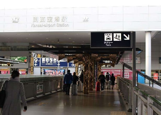 간사이 국제공항에서 오사카 시내까지 가는 방법. 전철, 버스 타는 곳과 요금 소개