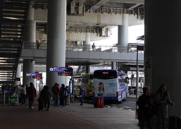 2. From Kansai International Airport to Osaka by bus
