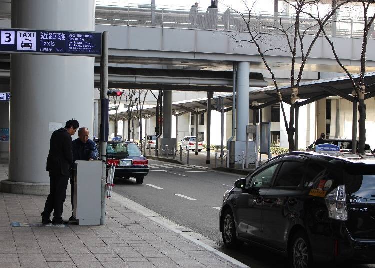 短距离出租车乘车处
