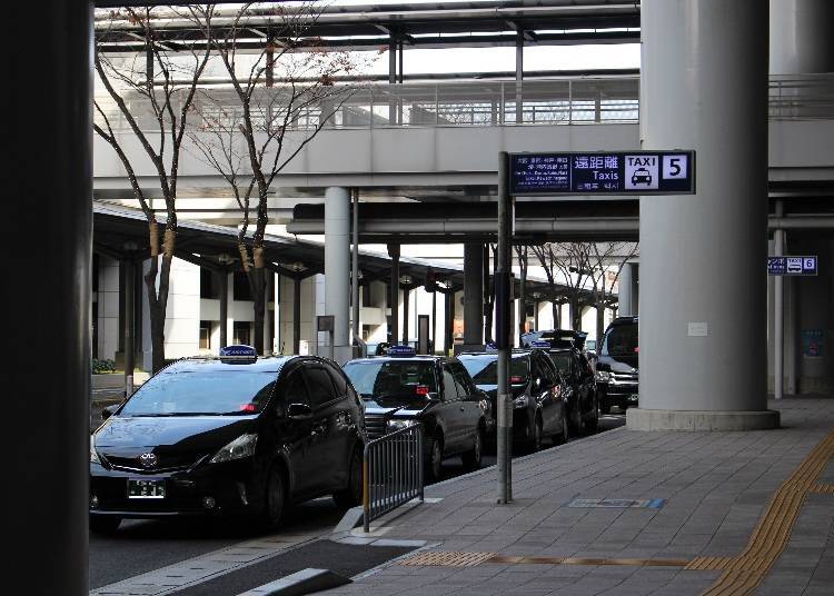 长距离出租车乘车处