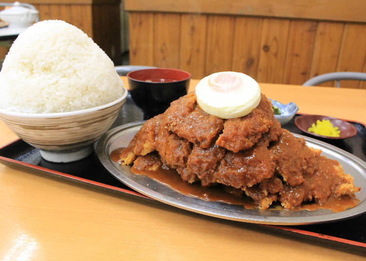 Tempozan Chicken Katsu Manga-Mori Meal Set (with miso soup) 1,270 yen