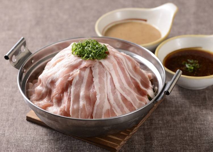 豬肉豆芽菜定食（豚もやし定食）（附白飯）630日圓