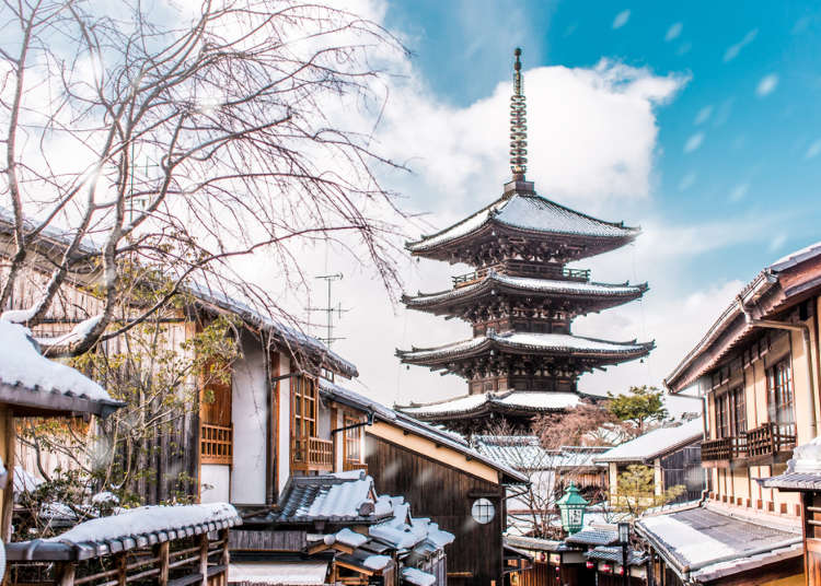 京都の冬（12月・1月・2月）の天気と服装まとめ【北部と南部で違う】