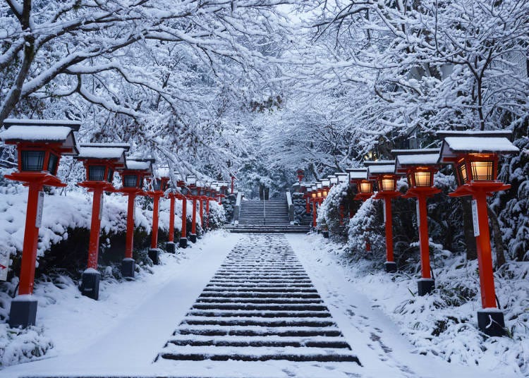 京都1月天气概况：气温溜滑梯！
