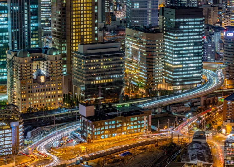 Day One 10:00 p.m. - Check in at the hotel in Umeda. Admire the night view of the city.