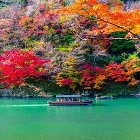 Book with Klook ▶ Arashiyama Scenic Railway, Fushimi Inari & Katsuoji Temple Day Tour (From Osaka)