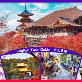 【京都&宇治一日遊】金閣寺&清水寺&平等院&宇治川&抹茶美食街&兔子神社&紫式部像（大阪或京都出發）