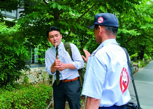 교토의 ‘흡연규칙’ 완벽 가이드. 거리흡연은 과태료 1,000엔을 징수하기도