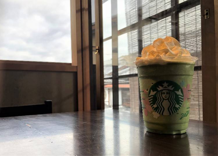 Matcha Cream Frappuccino® 490 yen (less tax)