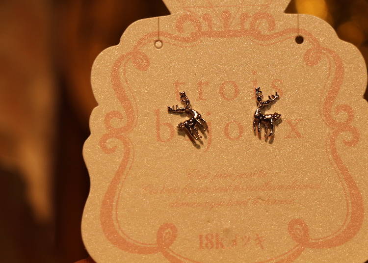 Nara deer earrings