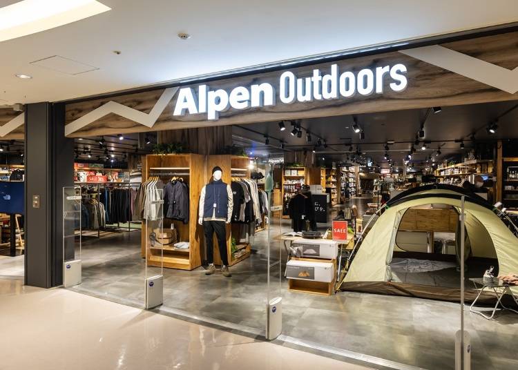 1.Alpen Outdoors／アルペン アウトドアーズ（3F）