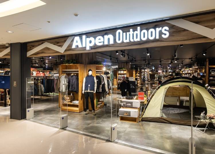 1.Alpen Outdoors（3F）