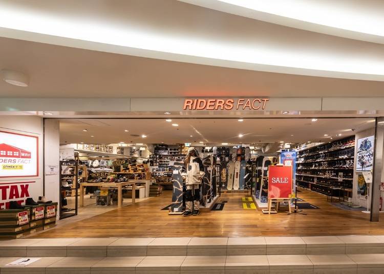 1.RIDERS FACT(南馆B1F)
