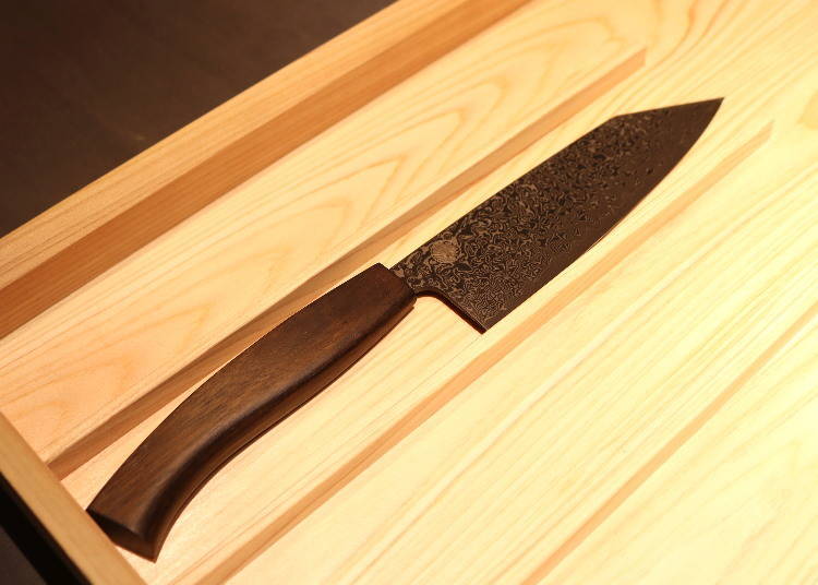 9. Kokuen Kiritsuke Santoku Knife