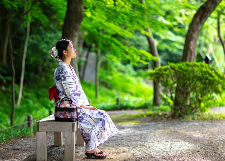 5. Try wearing a yukata at the Gion Festival or Gozan no Okuribi