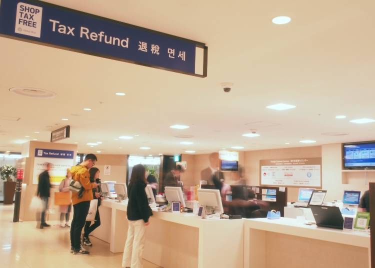 Tax-free counter