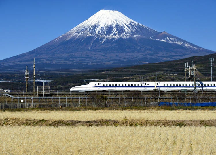 新幹線：運行本数も多く、利便性にすぐれている