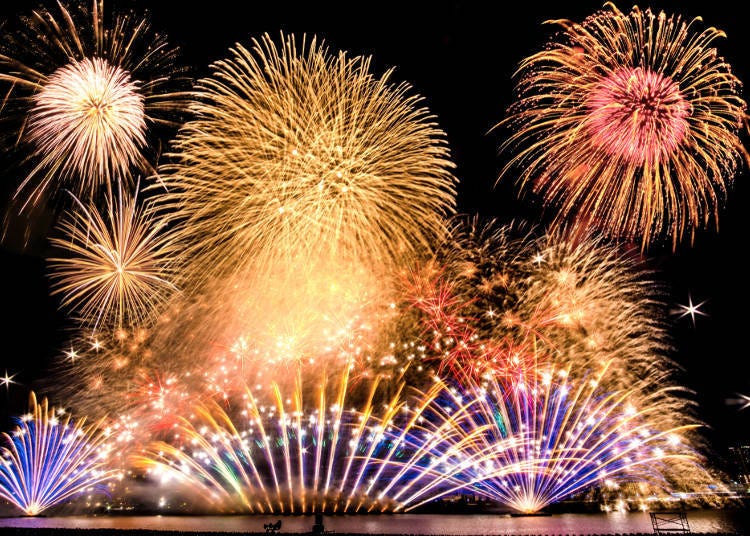 Colorful and Impressive Fireworks