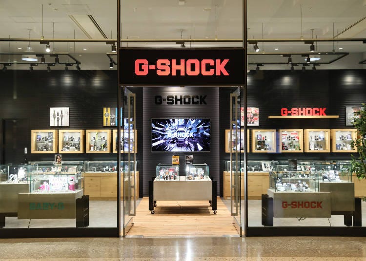 GRAND FRONT OSAKA內的「G-SHOCK STORE」